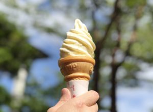 シャリシャリ⁉クリーミー⁉ 湯上りに食べたら最高‼『沖縄塩バニラ』